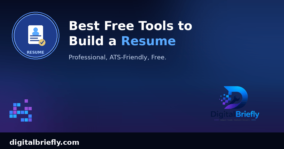 Best free resume builder tools