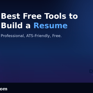 Best free resume builder tools